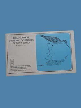 5/$20 Some Common Shore and Ocean Birds of Nova Scotia Government Booklet
